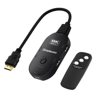 Thumbnail for Simplecom CM353 3-Port HDMI 2.1 Switch 3 IN 1 OUT Splitter HDCP 2.3 8K@60Hz