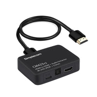 Thumbnail for Simplecom CM423v2 HDMI Audio Extractor 4K HDMI to HDMI and Optical SPDIF + 3.5mm Stereo