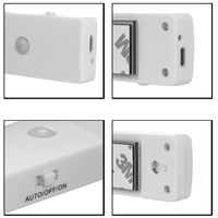 Thumbnail for EL608 Rechargeable Infrared Motion Sensor Wall LED Night Light Torch (Warm White)