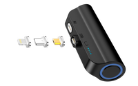 Thumbnail for CHOETECH B660-BK 3000mAh Mini Power Bank with 3 Magnetic Connectors (Black)