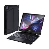 Thumbnail for CHOETECH BH-017 Bluetooth Keyboard with Touchpad and Backlight for iPad Pro 10.9 " (Black)