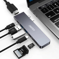 Thumbnail for CHOETECH HUB-M14 USB-C  7 in 1 Expand Docking Station Hub for MacBook Pro