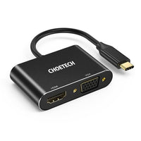 Thumbnail for Choetech HUB-M17 USB-C TO HDMI VGA ADAPTER