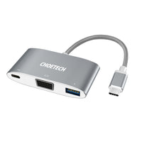 Thumbnail for CHOETECH HUB-V02 USB-C to VGA & USB Multiport Adapter