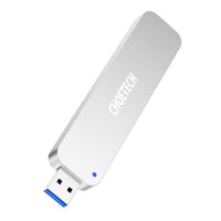 Thumbnail for CHOETECH PC-HDE04 USB 3.0 Gen 2 To NVME M.2 SSD Aluminum Portable Hard Drive Case