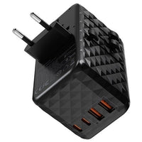 Thumbnail for CHOETECH PD6028 2C+2A+AC 5 Ports GaN Tech PD100W Travel Wall Charger