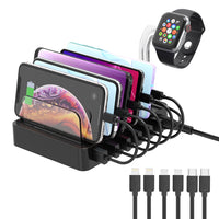Thumbnail for Choetech Q3008 6-Port USB Desktop Charger Station