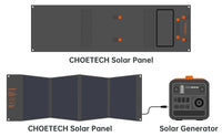 Thumbnail for CHOETECH SC008 120W Foldable Solar Charger