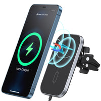 Thumbnail for CHOETECH T200F-201 15W MagLeap Magnetic Wireless Car Charger Holder with 1M Cable