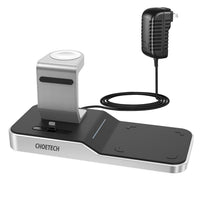 Thumbnail for CHOETECH T316 4-in-1 Wireless Charging Station for iPhone/Apple Watch/iPod and all Qi Wireless Cell phones