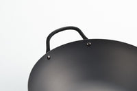 Thumbnail for Yoshikawa Cook-Pal Ren 36cm Premium Carbon Steel Heat Treated Wok with two handles