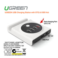 Thumbnail for UGREEN Multifunction USB Charging Station with OTG USB Hub (20352)
