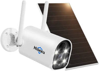 Thumbnail for Hiseeu C40 Indoor/Outdoor WiFi Battery Camera With Solar Panel