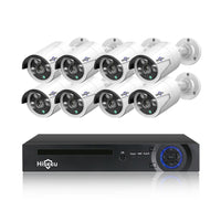 Thumbnail for Hiseeu H5NVR-P8-612P 8CH 2MP/1080P PoE CCTV System (2TB HDD)
