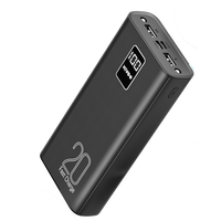 Thumbnail for KIVEE PT23 20000mAh Power Bank with Digital Display Black