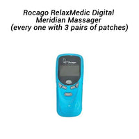 Thumbnail for Rocago RelaxMedic Digital Meridian Massager (every one with 3 pairs of patches)