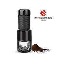 Thumbnail for STARESSO Coffee Maker Red Dot Award Winner Portable Espresso Cappuccino Quick Cold Brew Manual Coffee Maker Machines All in One - Black
