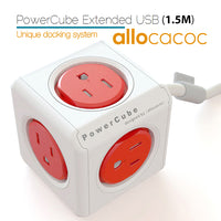 Thumbnail for ALLOCACOC POWERCUBE Extended Boston Red 5 Outlets with 1.5M CABLE