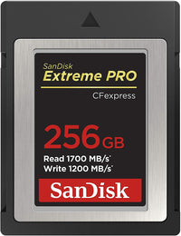 Thumbnail for SanDisk 256GB Extreme PRO CFexpress Card Type B - SDCFE-256G-GN4NN READ 1700 MB/S WRITE 1200MB/S