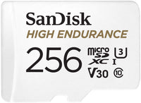 Thumbnail for SANDISK HIGH ENDURANCE MICROSDHC CARD SQQNR 256G UHS-I C10 U3 V30 100MB/S R 40MB/S W SD ADAPTOR SDSQQNR-256G-GN6IA