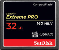 Thumbnail for SanDisk Extreme Pro CFXP 32GB CompactFlash 160MB/s (SDCFXPS-032G)