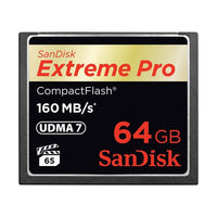 Thumbnail for SanDisk Extreme Pro CFXP 64GB CompactFlash 160MB/s (SDCFXPS-064G)