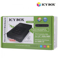 Thumbnail for ICY BOX USB 3.0 Keypad encrypted enclosure for 2.5