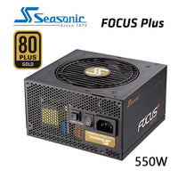 Thumbnail for SeaSonic 550W FOCUS PLUS Gold PSU (SSR-550FX)