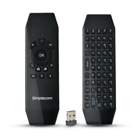 Thumbnail for Simplecom RT150 2.4GHz Wireless Remote Air Mouse Keyboard with IR Learning