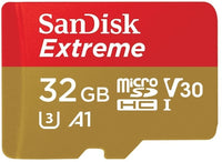 Thumbnail for SANDISK SDSQXAF-032G-GN6MN 32GB MICRO SDHC EXTREME A1 V30, UHS-I/ U3, 100MB/s ,NO  SD ADAPTER