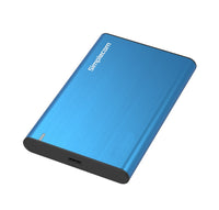 Thumbnail for Simplecom SE221 Aluminium 2.5'' SATA HDD/SSD to USB 3.1 Enclosure Blue