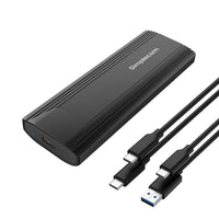 Thumbnail for Simplecom SE504v2 NVMe / SATA Dual Protocol M.2 SSD USB-C Enclosure Tool-Free USB 3.2 Gen 2 10Gbps