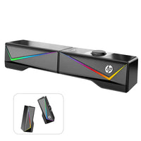 Thumbnail for HP DHE-6005 Wired RGB Gaming Surround Soundbar Stereo Speaker