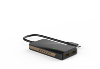 Thumbnail for WINSTAR WS-UTA01H  Thunderbolt 3 USB-C to dual 4K HDMI Adapter