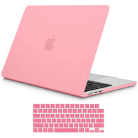 Thumbnail for 15 inch Air 2023 MacBook Air Matte Case  A2941 M2 Chip Hard Shell Case Keyboard Cover Pink