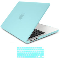 Thumbnail for 15 inch Air 2023 MacBook Air Matte Case  A2941 M2 Chip Hard Shell Case Keyboard Cover Sky Blue