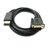 Thumbnail for 1.8M Display Port DP Male To VGA/M Cable Converter Connector Adaptor