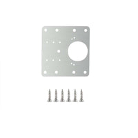 Thumbnail for 1 Pcs Kitchen Cupboard Door Cabinet Hinges Repair Plate Brackets Kit Fixing Screws