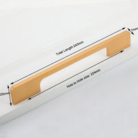 Thumbnail for Slim Design Kitchen Cabinet Handles Drawer Bar Handle Pull Gold 224MM