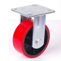 Thumbnail for 5 inch Industrial 500KG Caster Wheels Fixed Casters Castor Wheels Cart Furniture Workbench