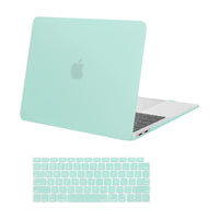 Thumbnail for MacBook Air 13 Inch Case 2020 2019 2018, A1932, A2179, A2337 Shell Case Keyboard Cover Green