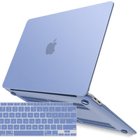 Thumbnail for Suitable for  MacBook Air 13 Inch Case 2022 2021 2020 2019 2018, A1932, A2179, A2337 Shell Case Keyboard Cover lavender Grey