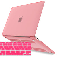 Thumbnail for MacBook Air 13 Inch Case 2020 2019 2018, A1932, A2179, A2337 Shell Case Keyboard Cover Pink
