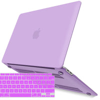 Thumbnail for MacBook Air 13 Inch Case 2020 2019 2018, A1932, A2179, A2337 Shell Case Keyboard Cover Purple