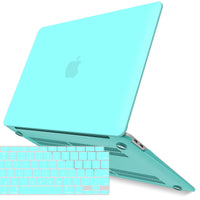 Thumbnail for MacBook Air 13 Inch Case 2020 2019 2018, A1932, A2179, A2337 Shell Case Keyboard Cover tiffany blue