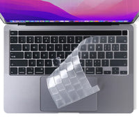 Thumbnail for Keyboard Cover Skin For MacBook Pro 13 Pro 16 A2338 A2289 A2251 A2141 M1 M2 2020 to 2023 Clear