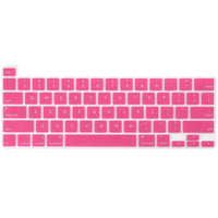 Thumbnail for Keyboard Cover Skin For MacBook Pro 13 Pro 16 A2338 A2289 A2251 A2141 M1 M2 2020 to 2023 Hot Pink