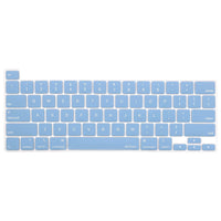 Thumbnail for Keyboard Cover Skin For MacBook Pro 13 Pro 16 A2338 A2289 A2251 A2141 M1 M2 2020 to 2023 Sky Blue