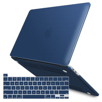 Thumbnail for Navy Blue MacBook Pro 13 Inch Case 2016-2023 M1 M2 A2338 A2289 A2251 A2159 Hard Shell Case Keyboard Cover