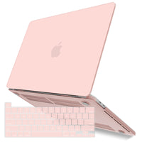 Thumbnail for Suitable for  Sold Pink MacBook Pro 13 Inch Case 2016-2023 M1 M2 A2338 A2289 A2251 A2159 Hard Shell Case Keyboard Cover